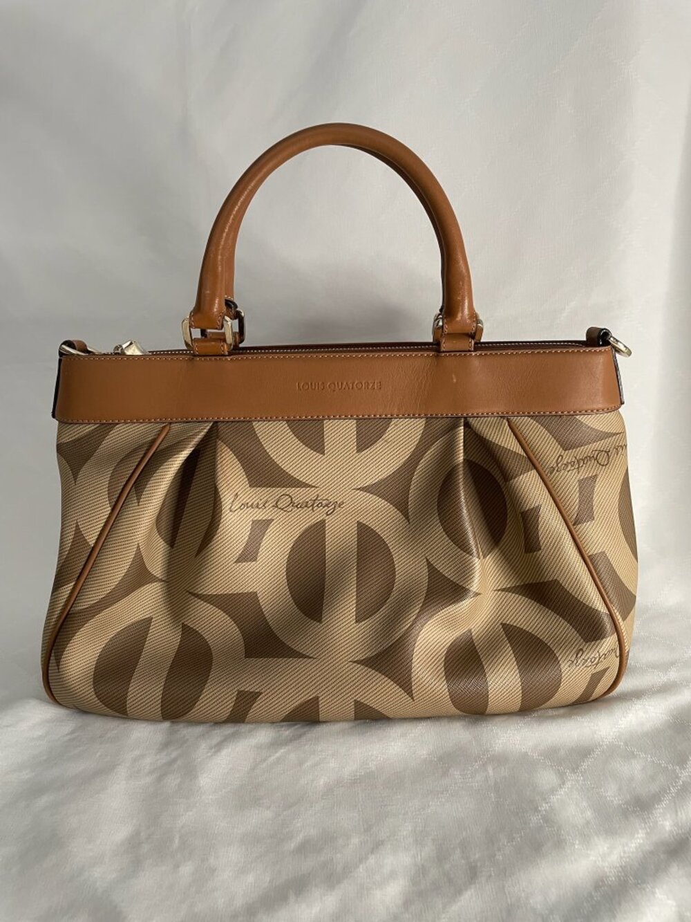 Louis Quatorze Top Handle Handbag